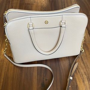 TORY BURCH Triple Compartment Leather Crossbody Bag